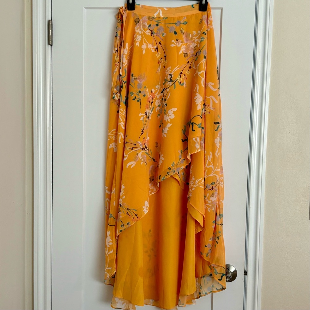 Revolve House of Harlow high low maxi skirt